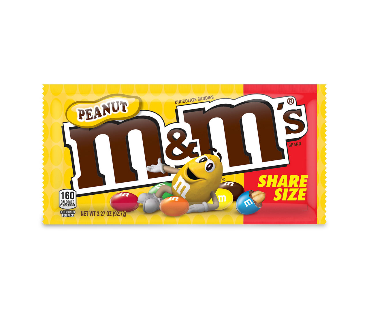 M&M'S Milk Chocolate Candy Sharing Size In Resealable Bag - 10 Oz