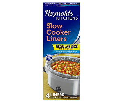 Reynolds Kitchens Regular Size Slow Cooker Liners 4 ct Box