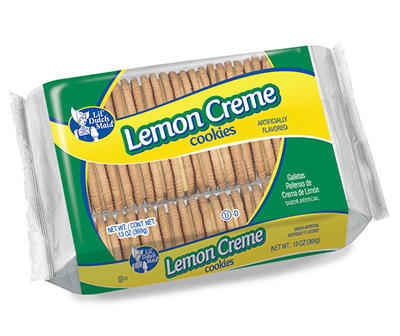 Lemon Creme Cookies, 13 Oz.