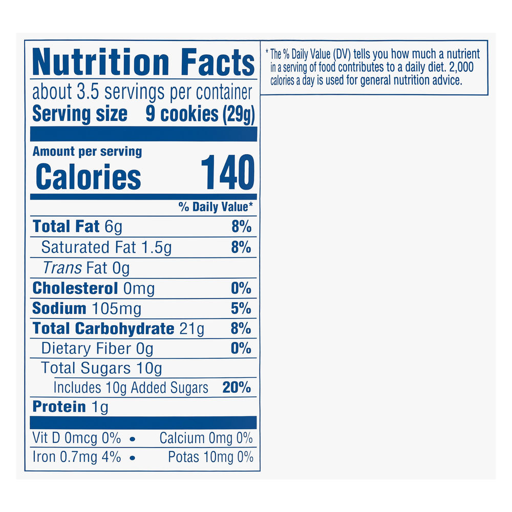 Oreo Mini Go-Paks! Golden Sandwich Cookies 3.5 oz