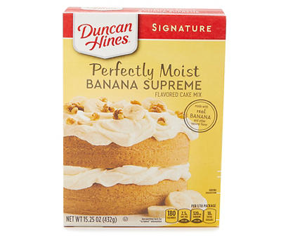 Signature Banana Supreme Cake Mix, 15.25 Oz.