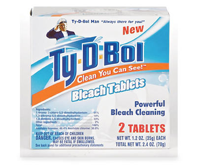 Bleach Tablets, 2-Count