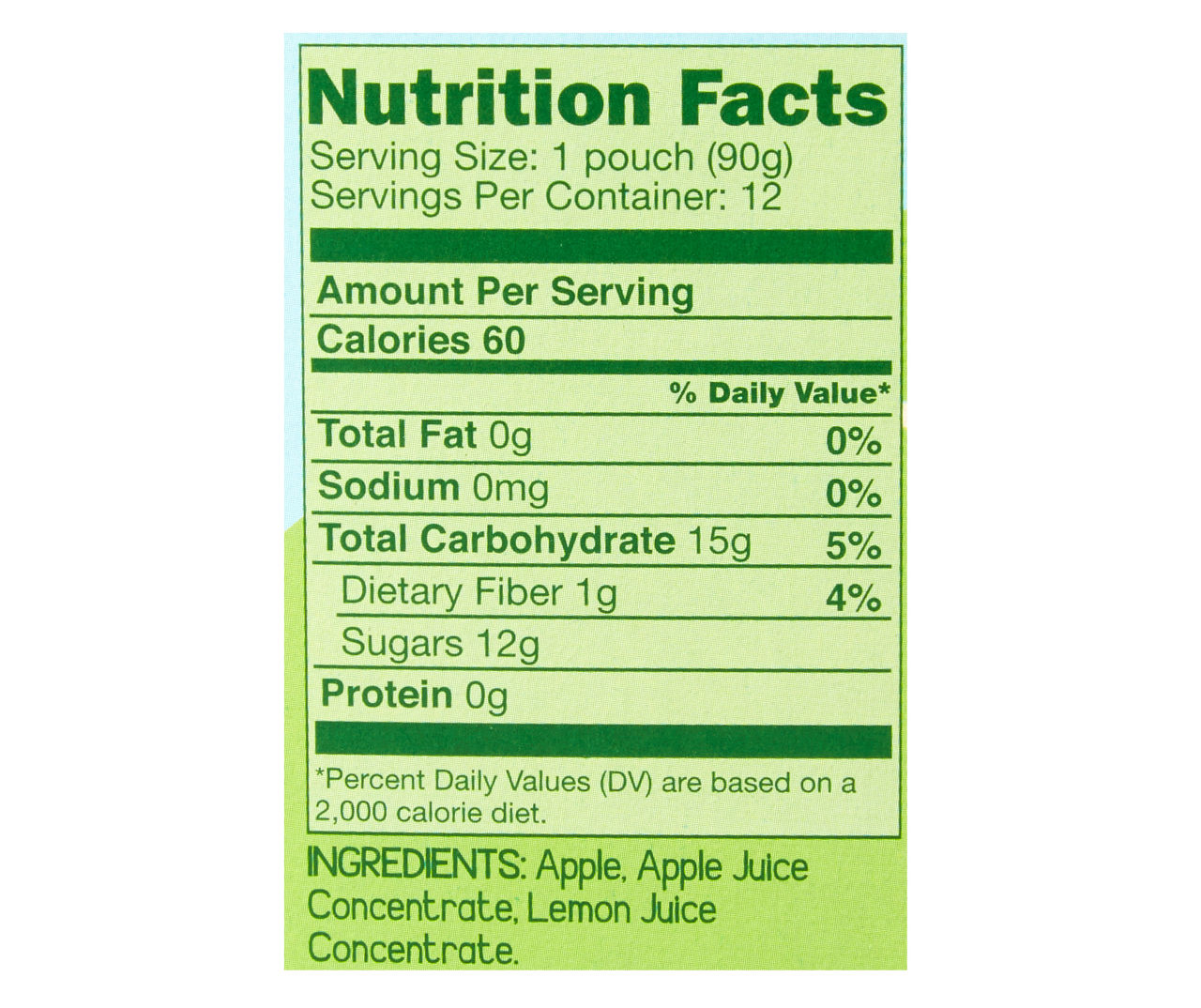 Applesauce On The Go Pouches, 12-Pack