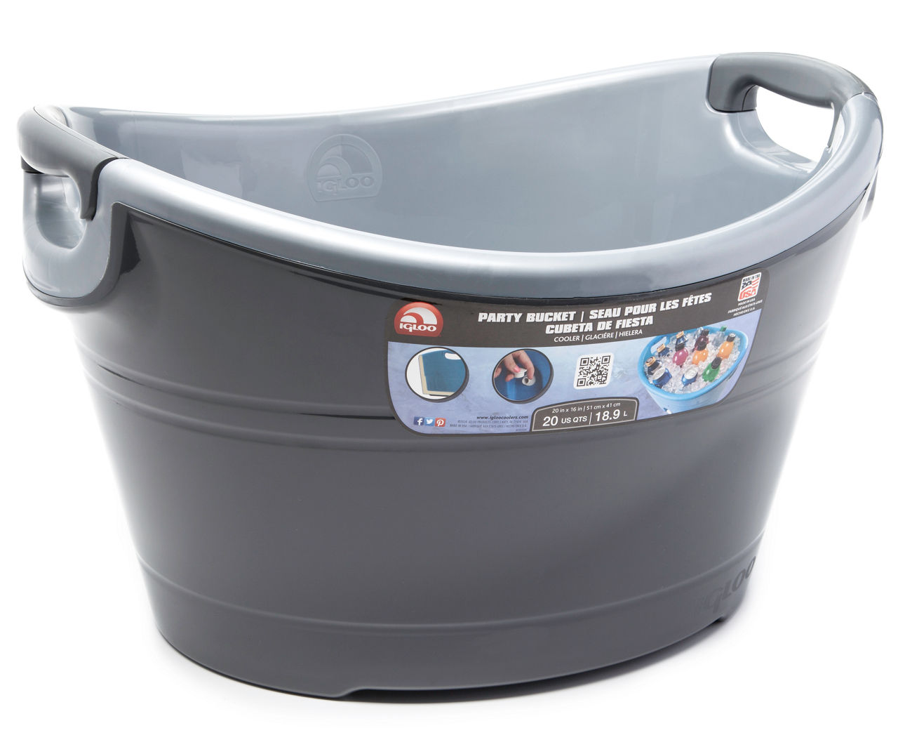 Igloo 20 quart party hot sale bucket