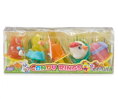 Easter Candy Rings, 1.76 Oz.