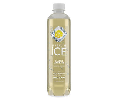 Sparkling Ice Lemonade Classic Lemonade Sparkling Water 17 fl. oz. Plastic Bottle