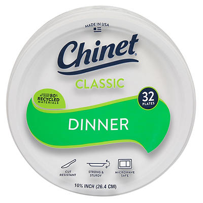 Chinet� Classic White? Dinner Plates 32 ct Package