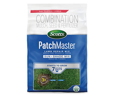 SCOTTS PATCHMASTER LAWN REPAIR  MIX SUN&SHADE MIX