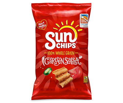 SunChips  Whole Grain Snacks Garden Salsa 7 Oz