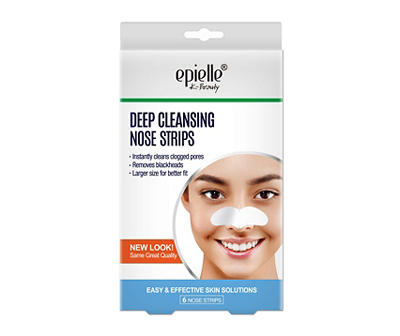 Deep Cleansing Nose Strips, 6-Pack
