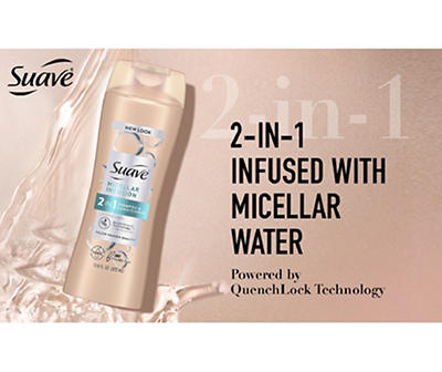Micellar Infusion 2-in-1 Shampoo & Conditioner, 12.6 Fl. Oz.