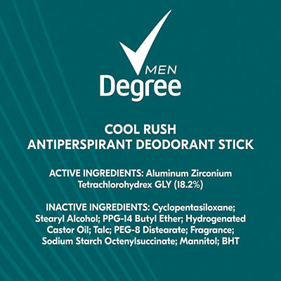 Degree Cool Rush Antiperspirant Deodorant 2.7 oz