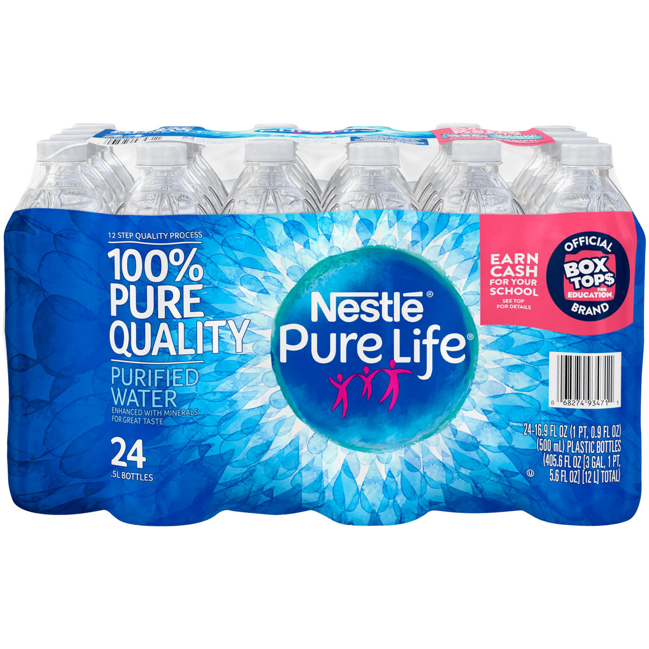 Pure Life Purified Bottled Water | 8 Ounce, 24-pack | ReadyRefresh