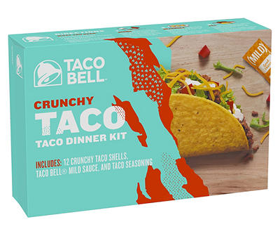 Taco Bell Crunchy Taco Dinner Kit, 8.85 Oz.