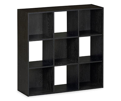 System Build 9-Cube Black Storage Cubby