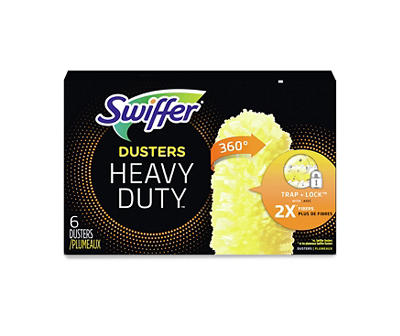 Swiffer Duster Multi-Surface Heavy Duty Refills, 6 Count