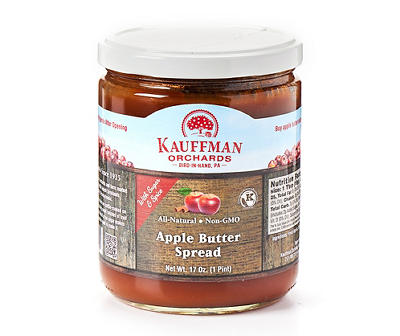 Kauffman Orchards Apple Butter Spread, 17 Oz.