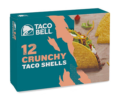 Taco Bell Crunchy Taco Shells 12 ea