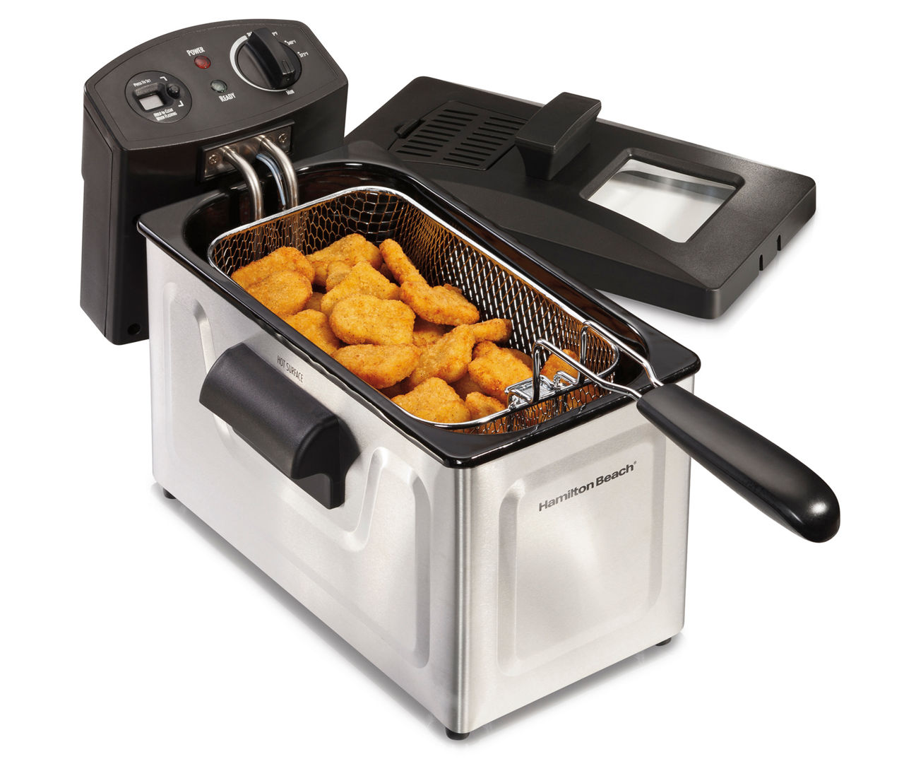 Hamilton Beach Professional Style 3 Basket Deep Fryer