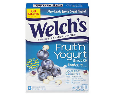 Welch's® Blueberry Fruit 'n Yogurt�� Snacks 8-0.8 oz. Pouches