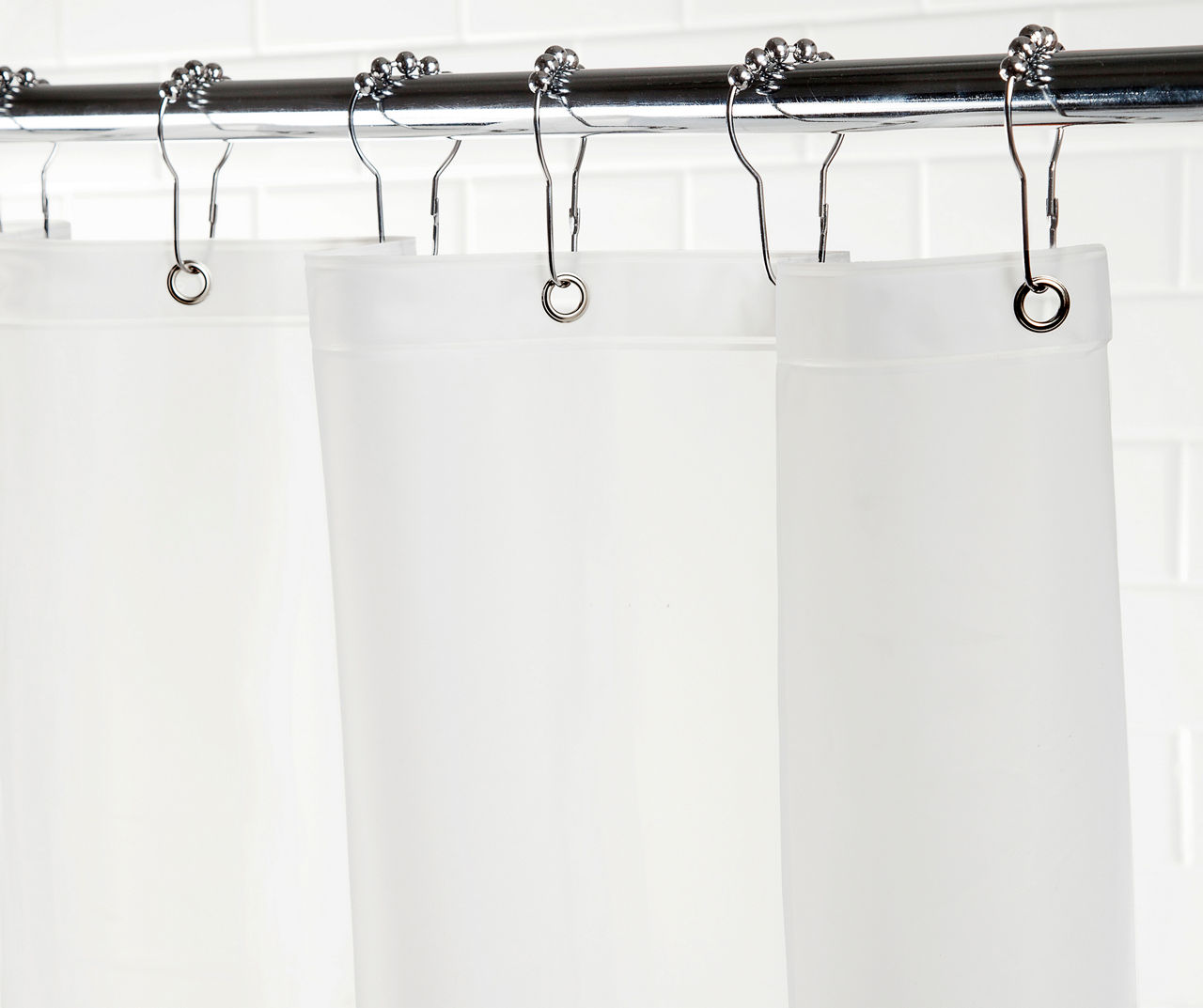 Kenney 24 in. to 40 in. Twist & Fit Shower Curtain Rod in White - Yahoo  Shopping