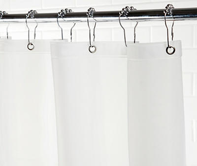 Kenney� Heavyweight PEVA Shower Curtain Liner, 70" W x 72" H, Clear