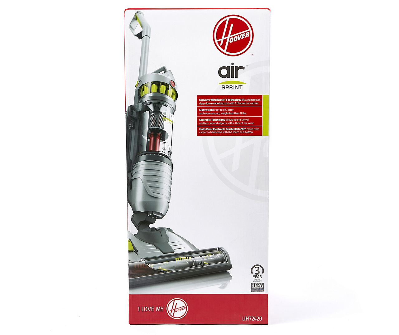 Hoover WindTunnel Air Sprint Upright Vacuum Big Lots