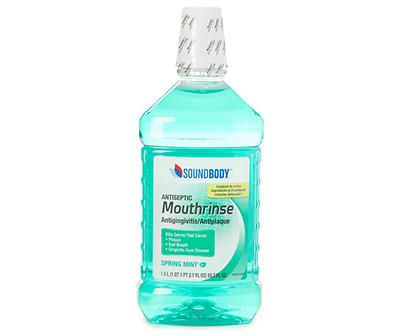 Spring Mint Mouthwash, 1.5 L