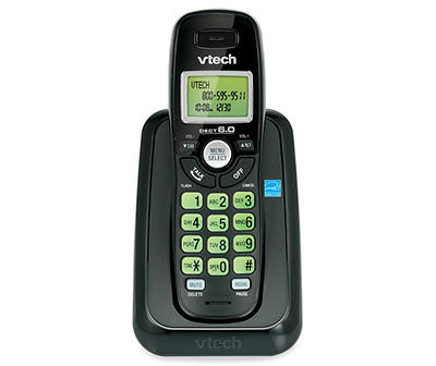 Vtech Black Cordless Telephone with Caller ID