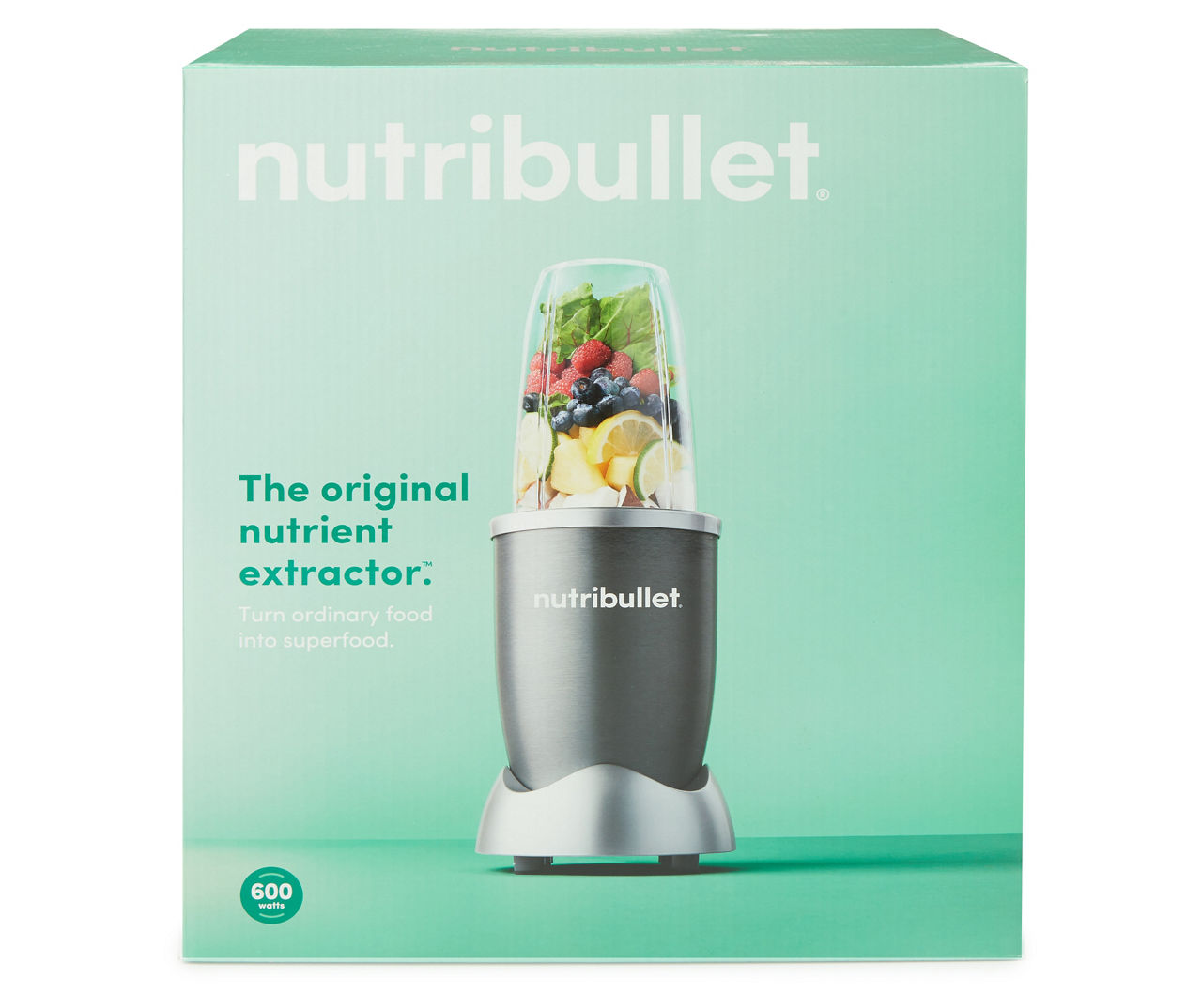 NutriBullet 8-Piece Magic Bullet Superfood Nutrition Extractor, Blue 
