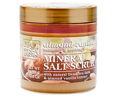 Almond Vanilla Mineral Salt Scrub, 23.28 Oz.