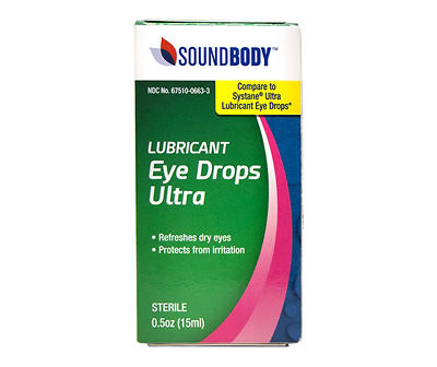 Sterile Advanced Relief Eye Drops, 0.5 Oz.