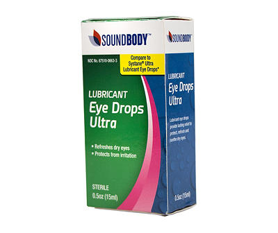 Sterile Advanced Relief Eye Drops, 0.5 Oz.