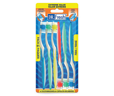 Firm Toothbrush, 6-Pack