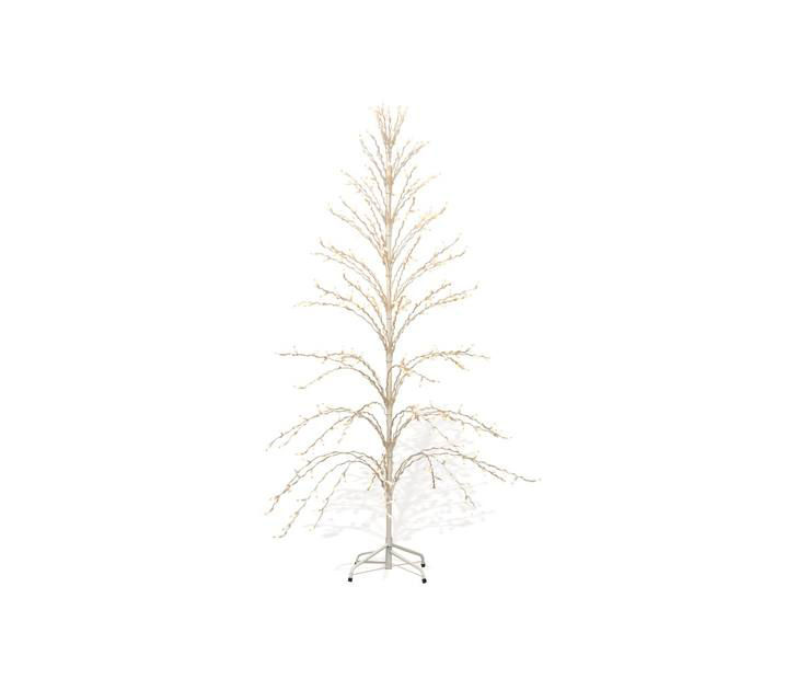 Winter Wonder Lane Light-Up White Cascade Tree, (6') | Big Lots