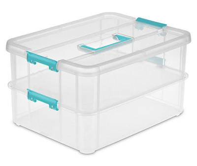 Stack & Carry 2-Layer Handle Storage Box