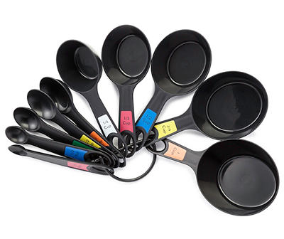 Measuring Cup and Spoon 10-Piece Set