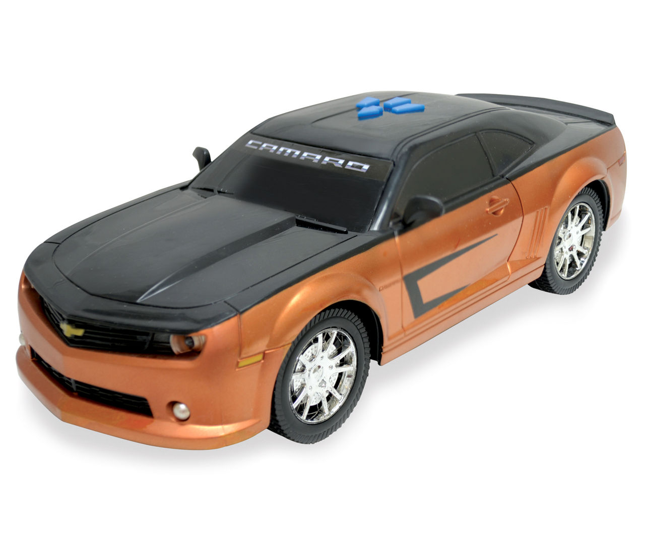 Orange Light & Sound Camaro Racing Car