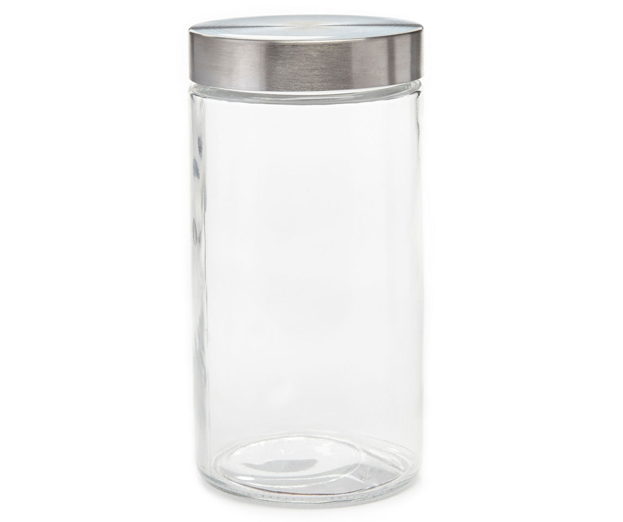 Real Living 8.5 Round Glass Canister