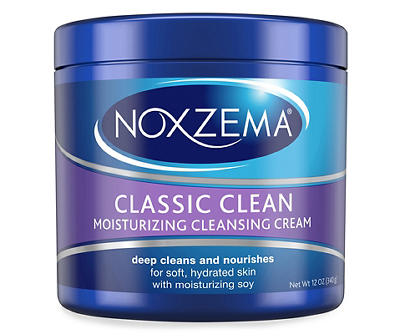Noxzema Moisturizing Cleansing Facial Cleanser 12 oz