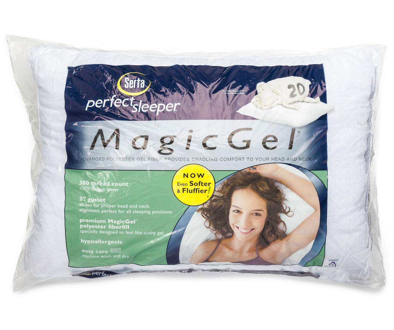 Serta magic 2025 gel pillow