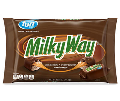 MILKY WAY, Chocolate Candy Bar Fun Size, 10.65 Oz Bag