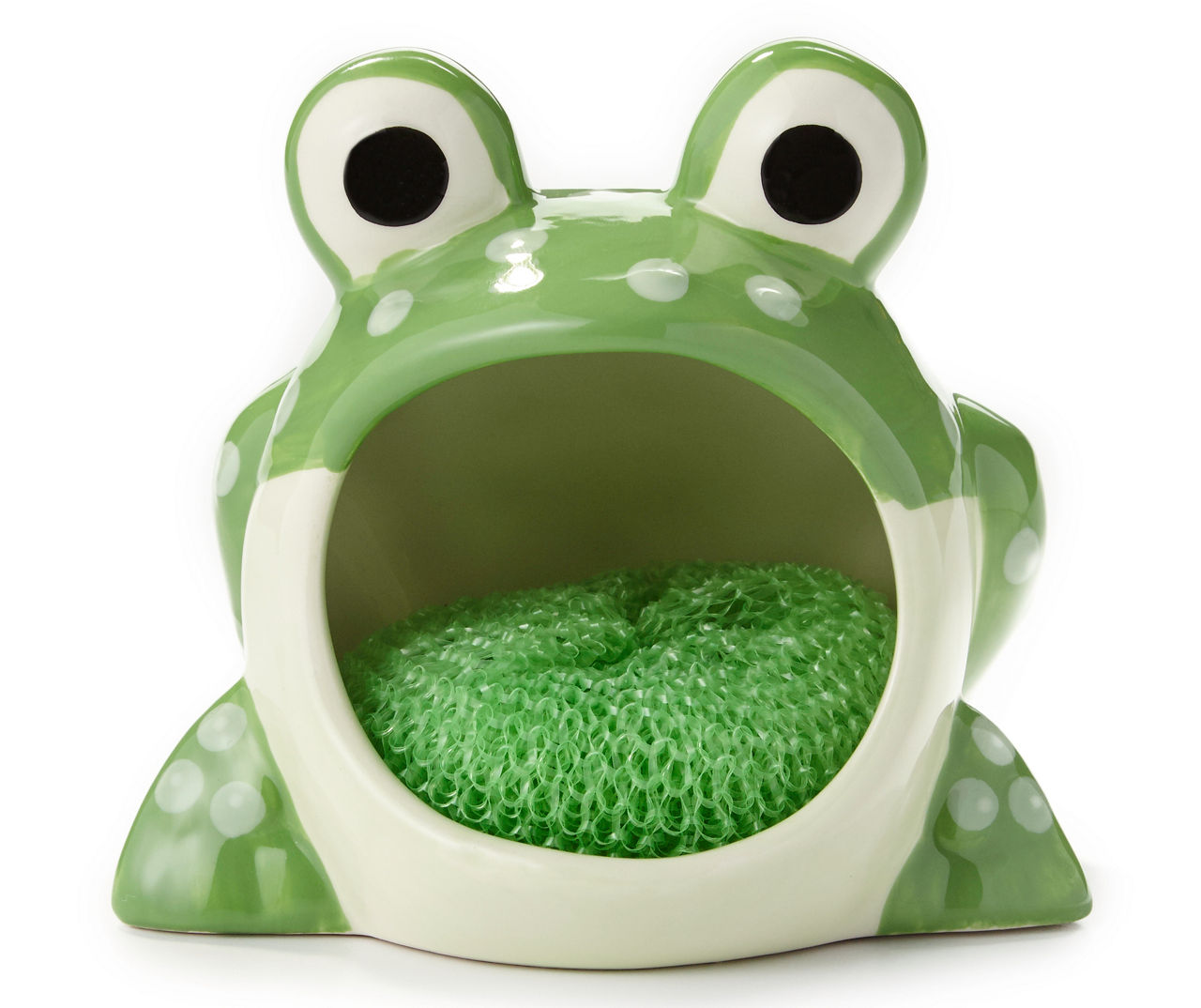 Frog Scrubby Kitchen Holder
