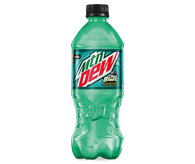 Mtn Dew Baja Blast Soda Citrus with Tropical Lime Natural and Artificial Flavors 20 Fl Oz  Bottle