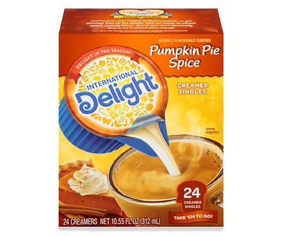 International Delight Pumpkin Pie Spice Coffee Creamers 24 - 0.4375 fl oz Cups