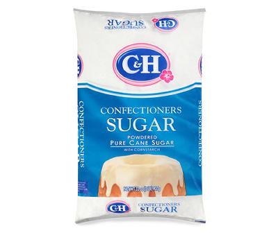 C&H� Confectioners Sugar Powdered Pure Cane Sugar with Cornstarch 2 lb. Bag