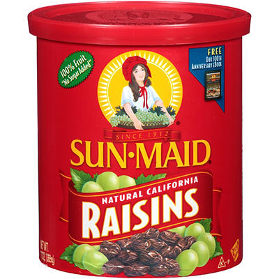 Sun-Maid California Sun-Dried Raisins 13 oz