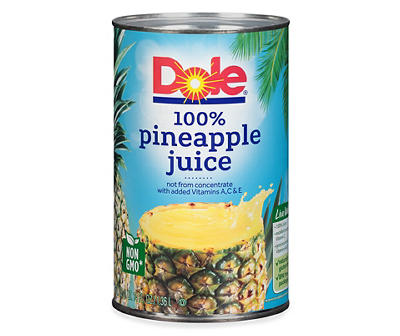 DOLE® 100% Pineapple Juice 46 fl. Oz Can