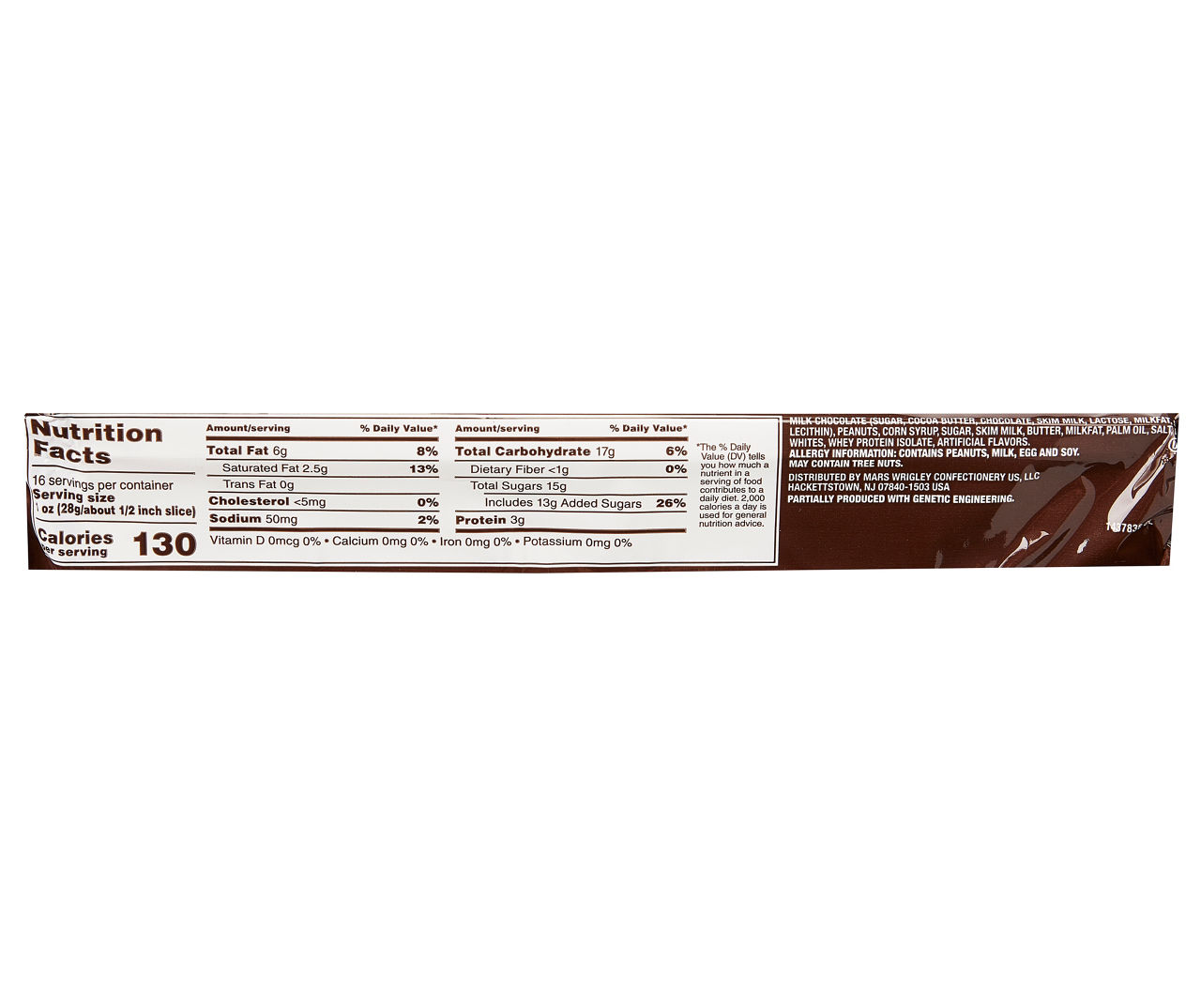 Snickers Slice n' Share Giant Candy Bar (1 lb.)