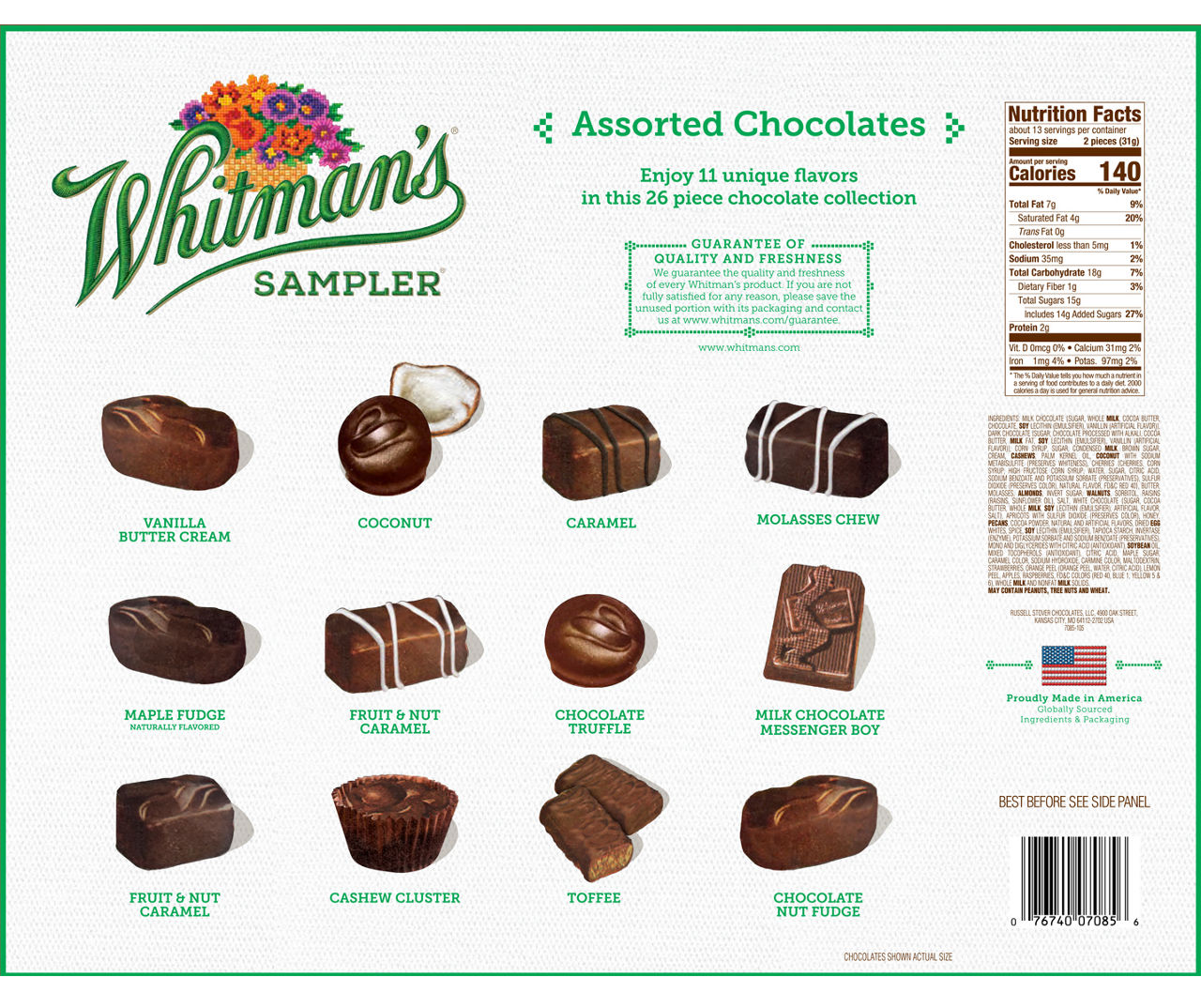 Whitman's samplers deals